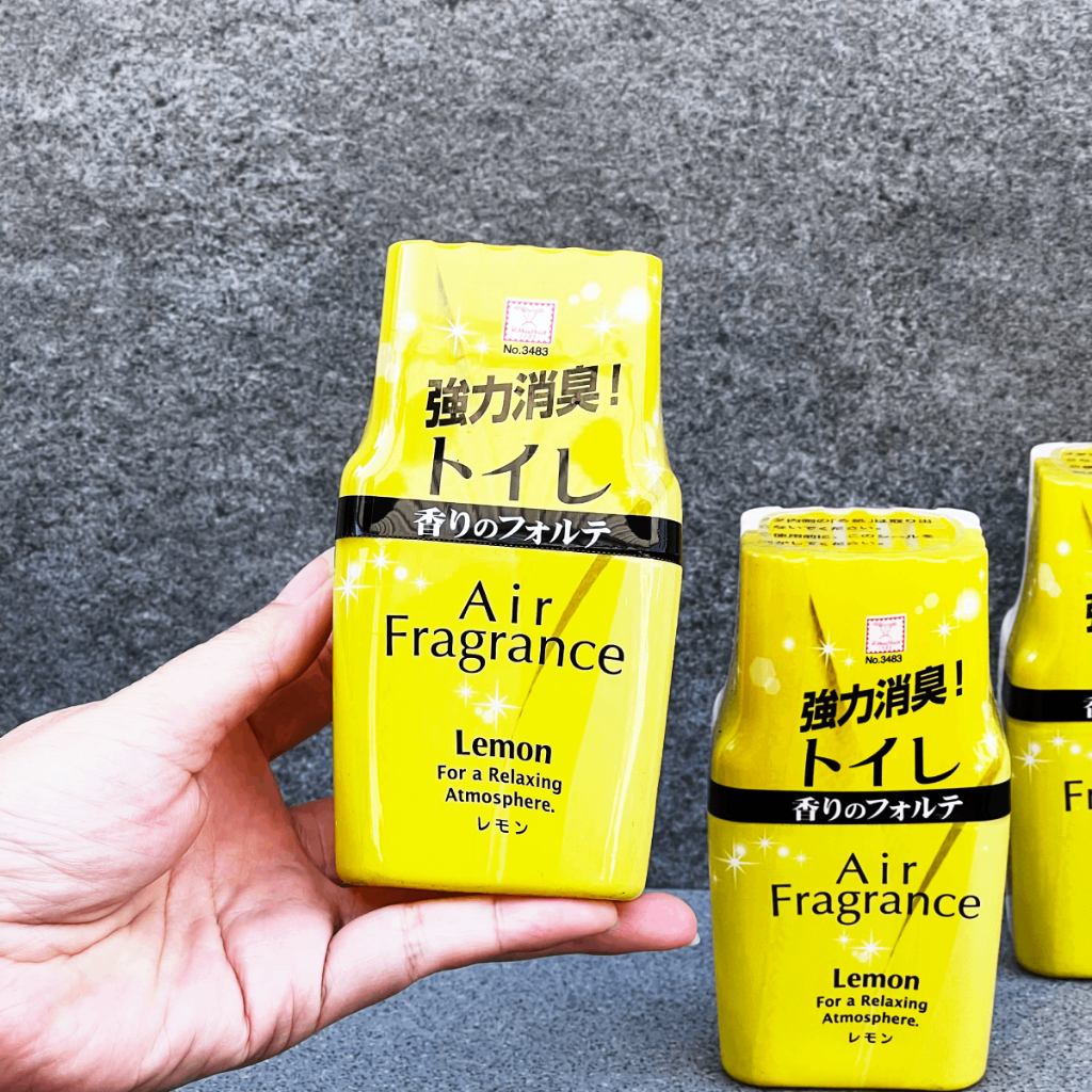 Hộp sáp thơm Air Fragrance khử mùi, thơm phòng, bay mùi toilet chiết xuất tinh dầu 200ml 6 mùi hương