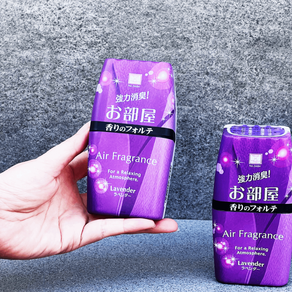 Hộp sáp thơm Air Fragrance khử mùi, thơm phòng, bay mùi toilet chiết xuất tinh dầu 200ml 6 mùi hương