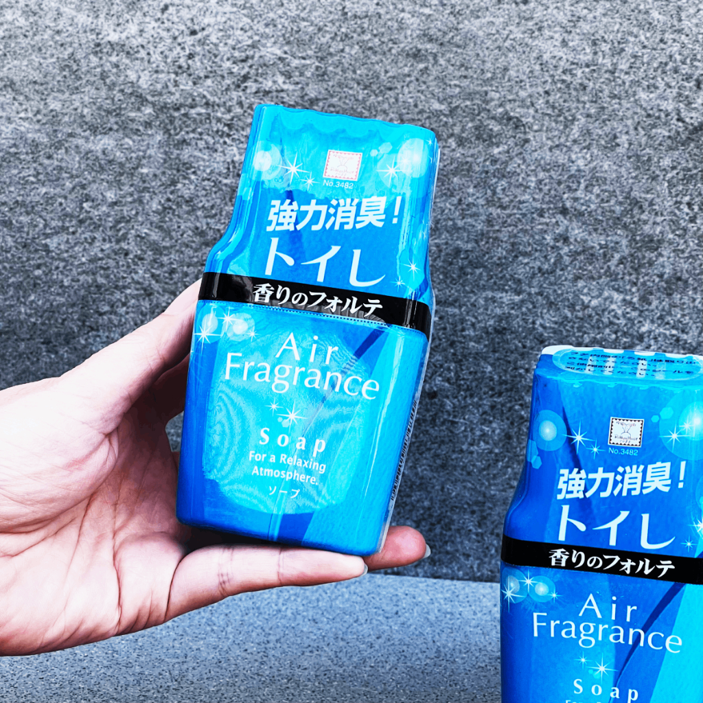 Hộp sáp thơm Air Fragrance khử mùi, thơm phòng, bay mùi toilet chiết xuất tinh dầu 200ml 6 mùi hương