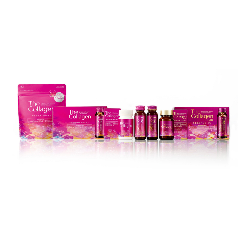 Nước uống The Collagen EXR SHISEIDO nâng cấp vẻ đẹp nàn da, mượt tóc, bóng móng tay hộp 10 lọ