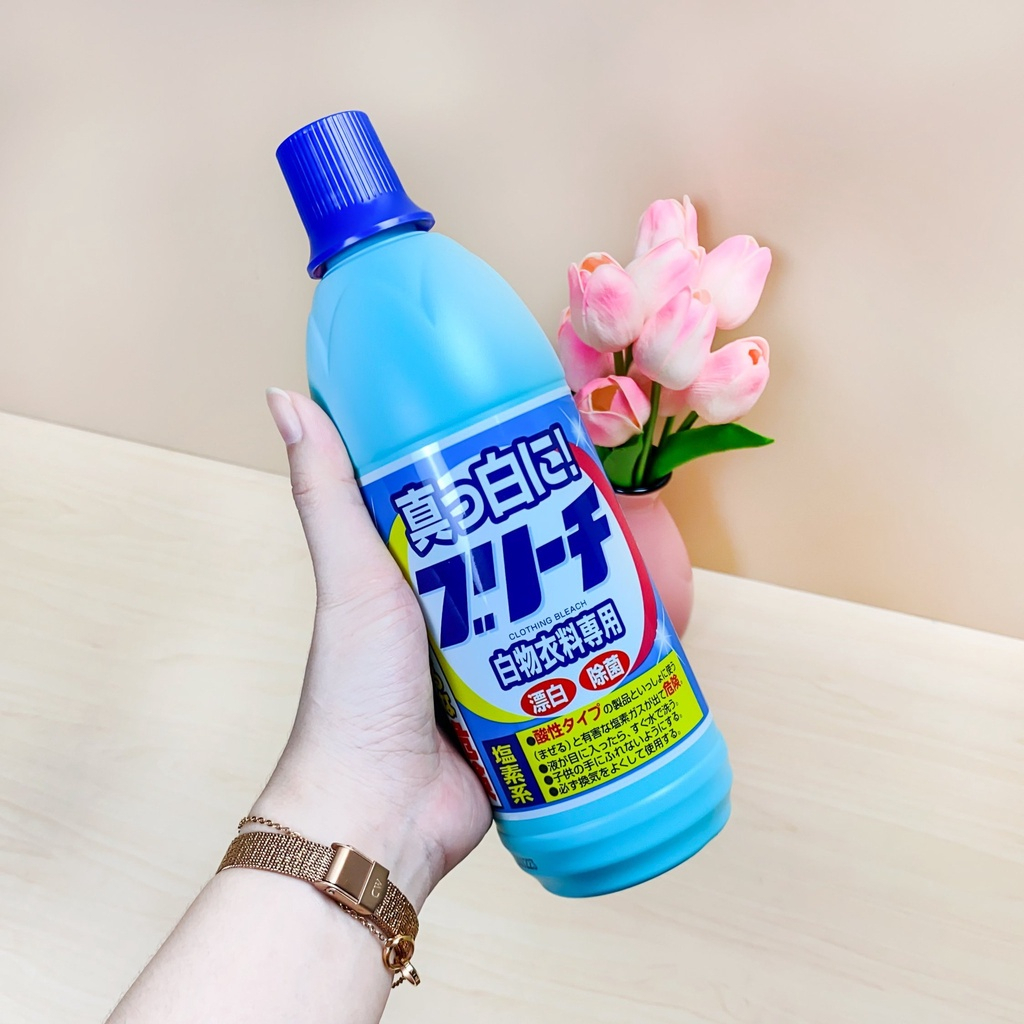 Nước tẩy quần áo Rocket gặt tay, giặt máy 600ml