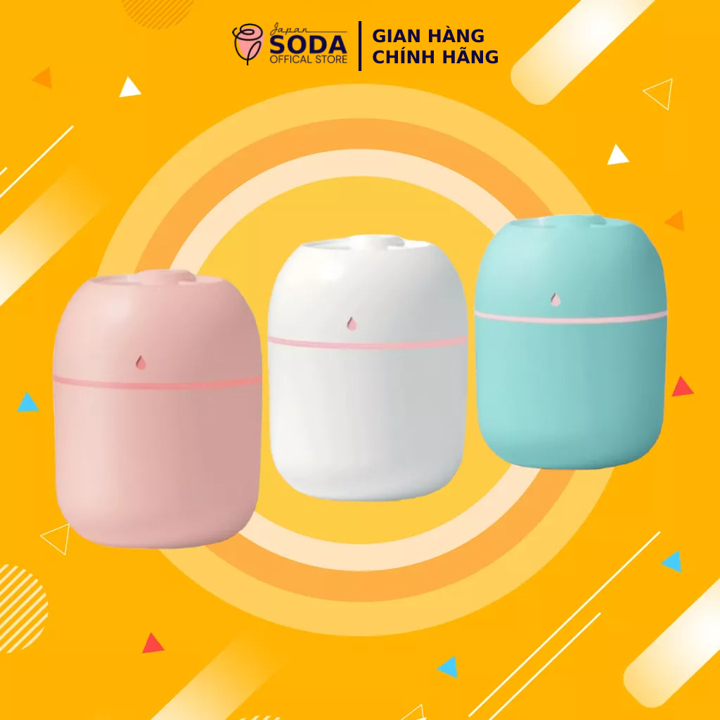 Máy phun sương Mini xông tinh dầu, khuếch tán, hương thơm, đuổi muỗi 220ml
