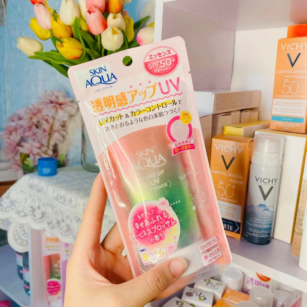 Kem chống nắng Skin Aqua Tone up UV SPF 50++++ 80g nâng tone trắng da