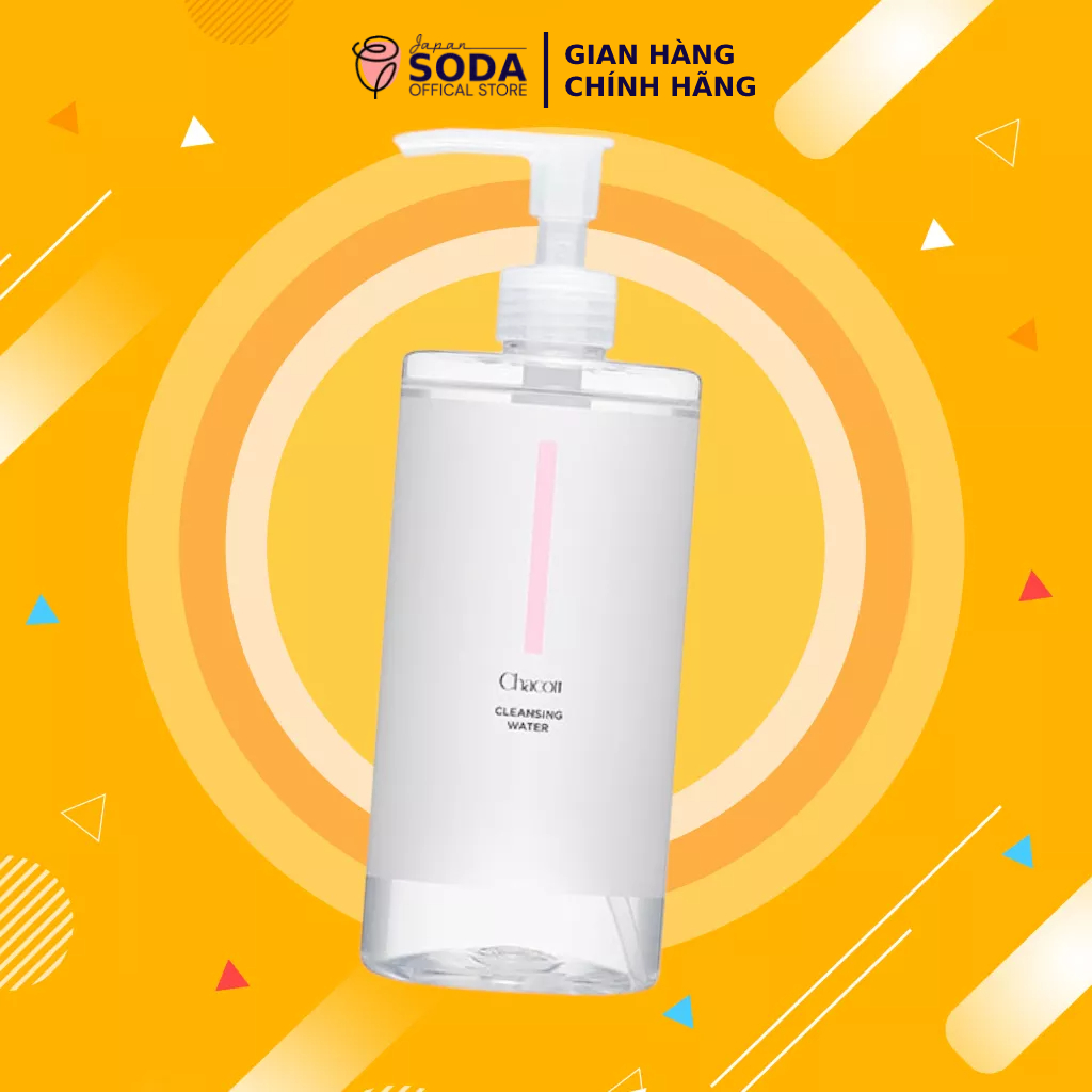 Nước tẩy trang Chacott for Professionals Cleansing Water vệ sinh, sạch da 500ml