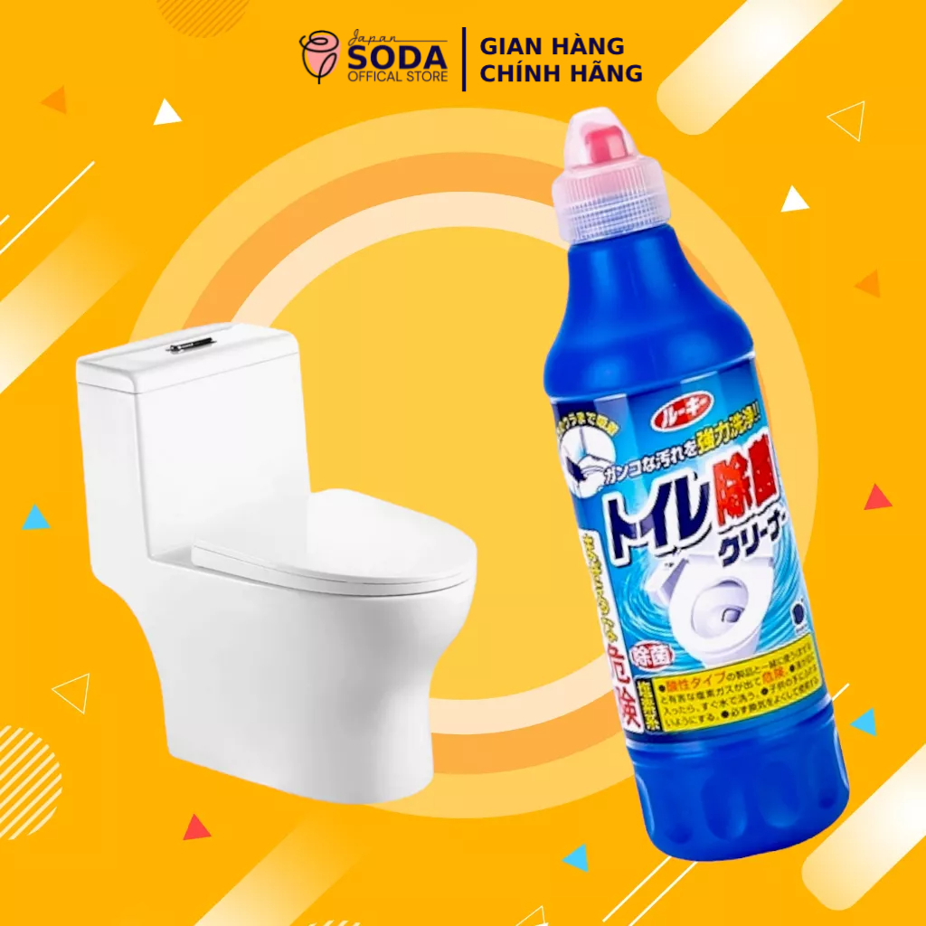 Nước tẩy Toilet Rocket Nhật Bản nước tẩy bồn cầu đậm đặc 500ml