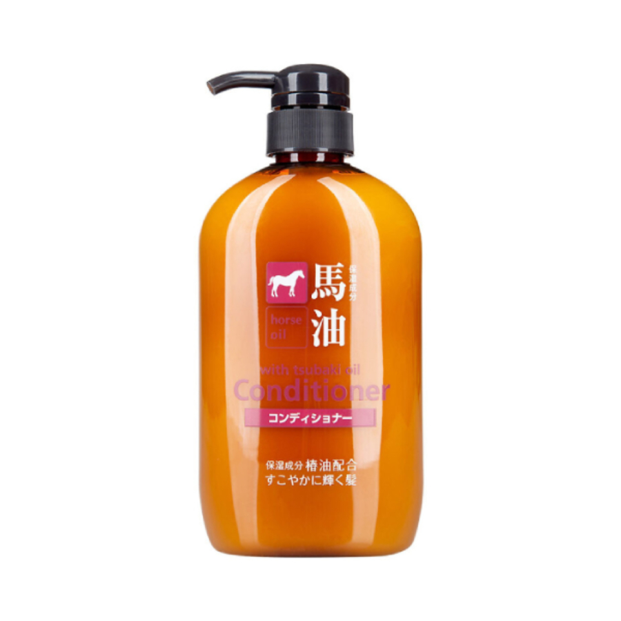 Dầu gội - Xả - Sữa tắm Kumano chiết xuất từ dầu ngựa 600ml (no sillicon)