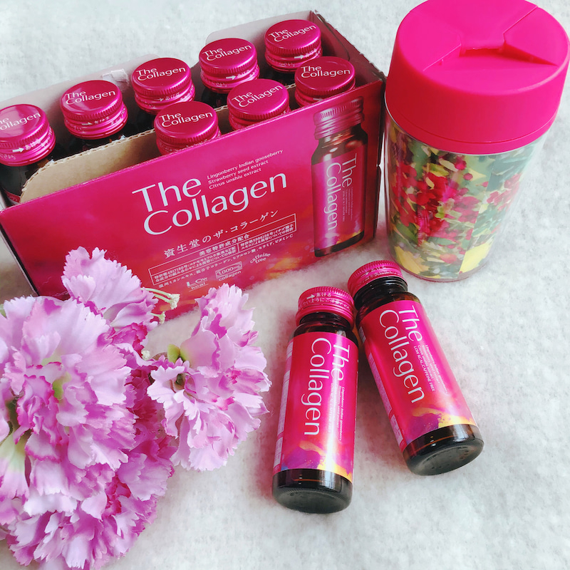 Nước uống The Collagen SHISEIDO hỗ trợ giảm lão hóa da, mượt tóc, bóng móng tay hộp 10 lọ