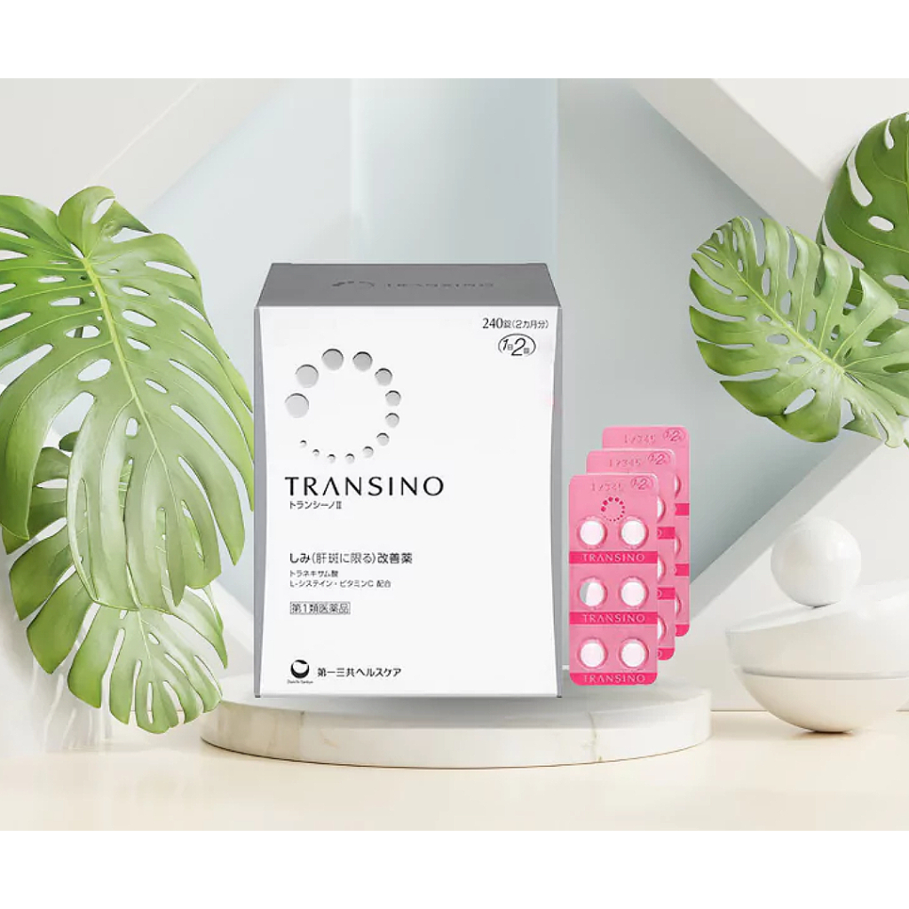 Viên uống trắng da Transino giảm nám thàn nhan 240 viên