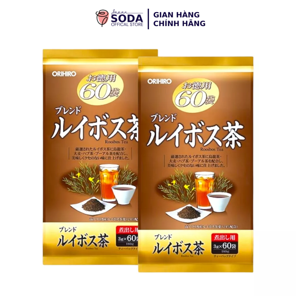 Hồng trà Nam Phi Orihiro Nhật Bản 60 gói