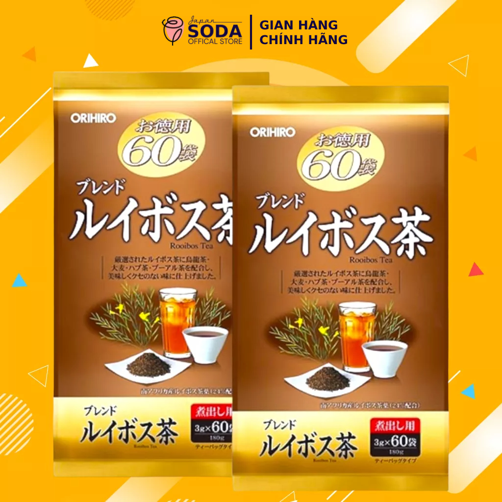 Hồng trà Nam Phi Orihiro Nhật Bản 60 gói