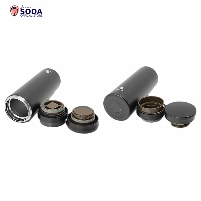 Bình giữ nhiệt chính hãng Coco Café Inox cao cấp  500ml 4 màu Trắng - Đỏ - Xanh - Đen
