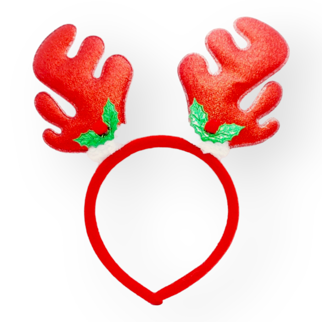 Cài tóc bờm tóc Noel kẹp tóc giáng sinh, bờm giáng sinh sừng tuần lộc dễ thương cho bé 6 mẫu