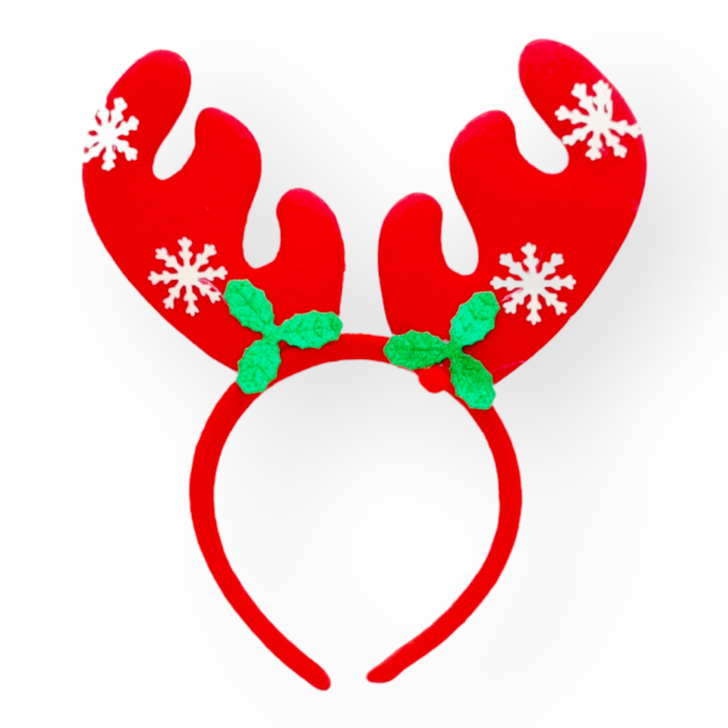 Cài tóc bờm tóc Noel kẹp tóc giáng sinh, bờm giáng sinh sừng tuần lộc dễ thương cho bé 6 mẫu