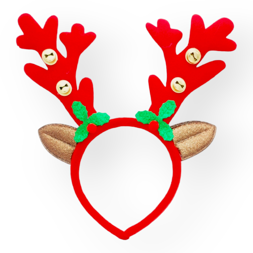 Cài tóc bờm tóc Noel kẹp tóc giáng sinh, bờm giáng sinh sừng tuần lộc dễ thương cho bé 6 mẫu