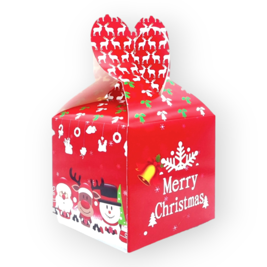 Hộp đựng quà Noel dùng để gói quà tặng, trang trí giáng sinh cho các bé 8 mẫu