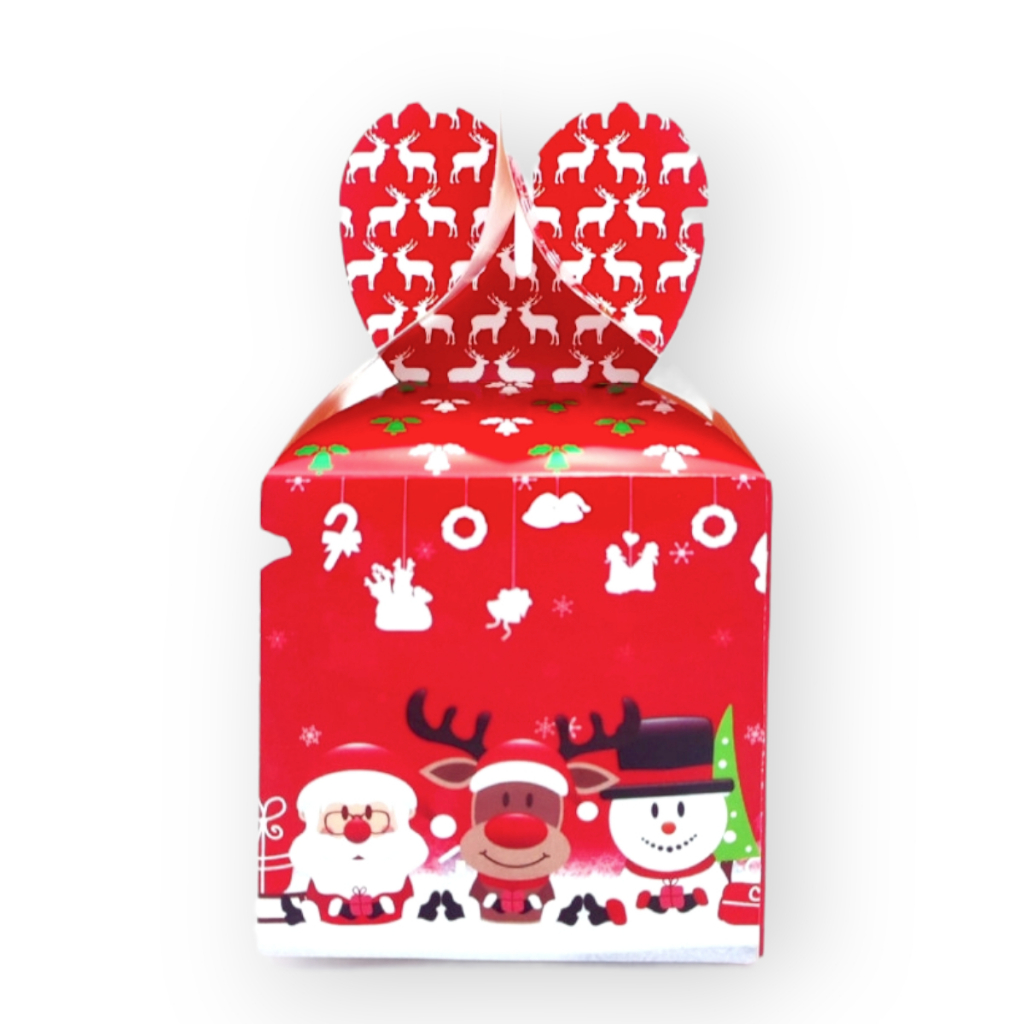 Hộp đựng quà Noel dùng để gói quà tặng, trang trí giáng sinh cho các bé 8 mẫu