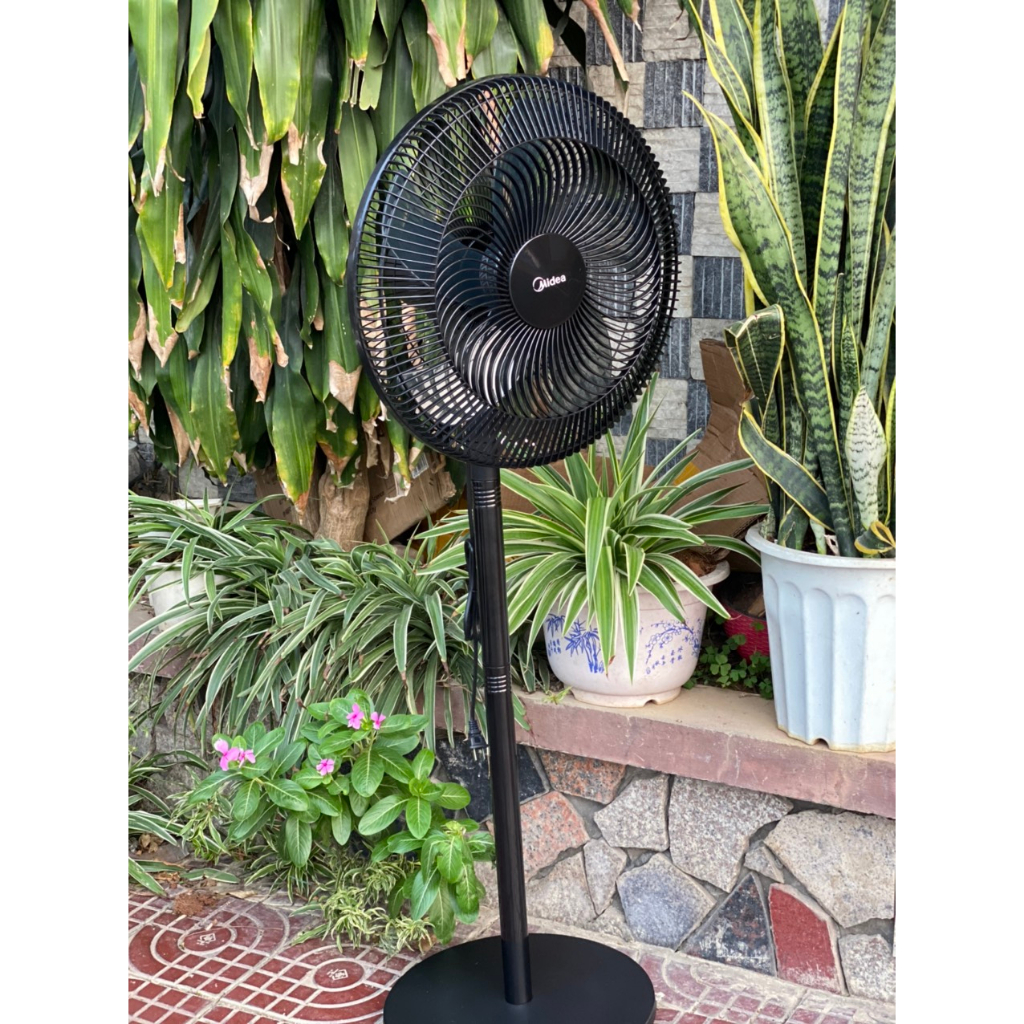 Quạt điện đứng cao cấp Midea FS40-15Q.FS40-15QR Điều khiển từ xa. Quạt đứng Toshiba, HÀNG CHÍNH HÃNG