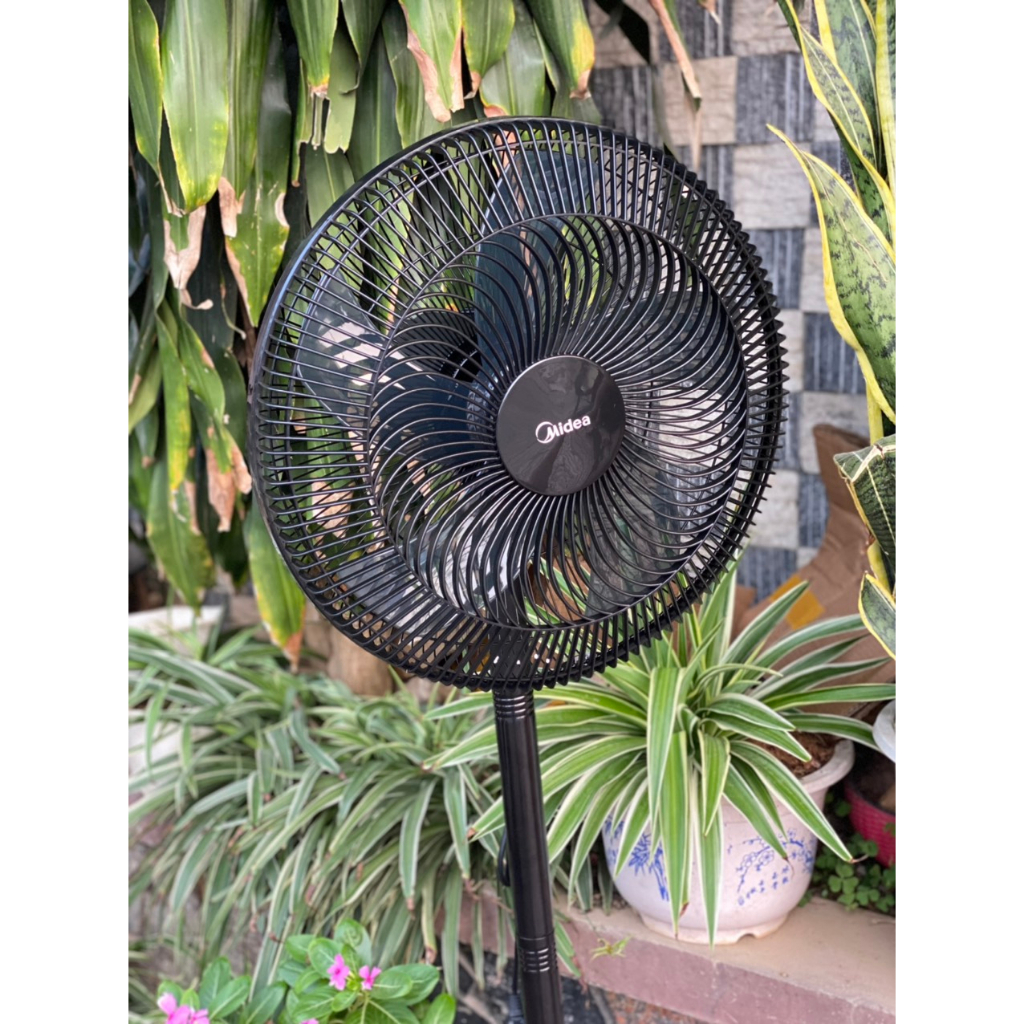 Quạt điện đứng cao cấp Midea FS40-15Q.FS40-15QR Điều khiển từ xa. Quạt đứng Toshiba, HÀNG CHÍNH HÃNG