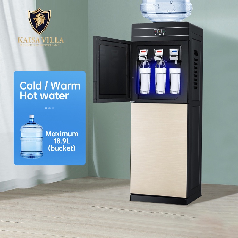 Cây Nước Nóng Lạnh Nhập Khẩu Chính Hãng 3 chế độ KAISAVILLA JD-8017, Máy Lọc Nước Uống, Bình 20l Cao Cấp Tiết Kiệm Điện