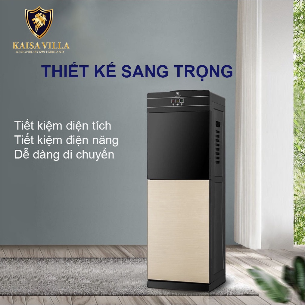 Cây Nước Nóng Lạnh Nhập Khẩu Chính Hãng 3 chế độ KAISAVILLA JD-8017, Máy Lọc Nước Uống, Bình 20l Cao Cấp Tiết Kiệm Điện