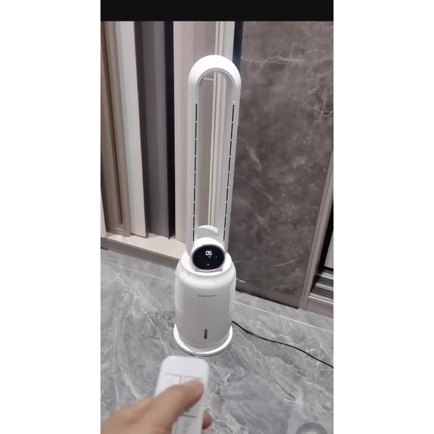 Quạt Không Cánh Lọc Không Khí Làm Mát Bằng Hơi Nước- Khử Trùng UV 5IN1 CHANGHONG- Bảo Hành 12 Tháng