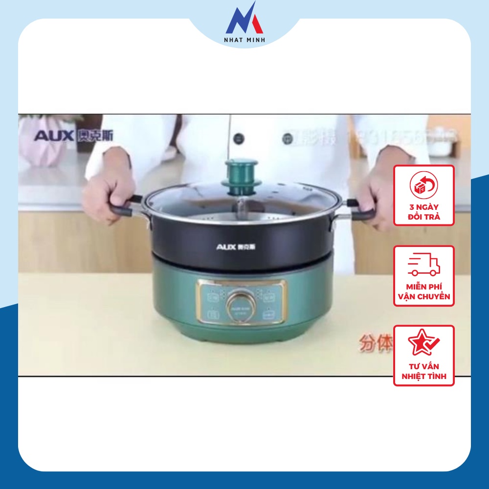 [SẴN HÀNG] LẨU THANG MÁY AUX 5L NỒI LẨU ĐA NĂNG THÔNG MINH.