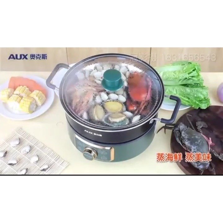 [SẴN HÀNG] LẨU THANG MÁY AUX 5L NỒI LẨU ĐA NĂNG THÔNG MINH.