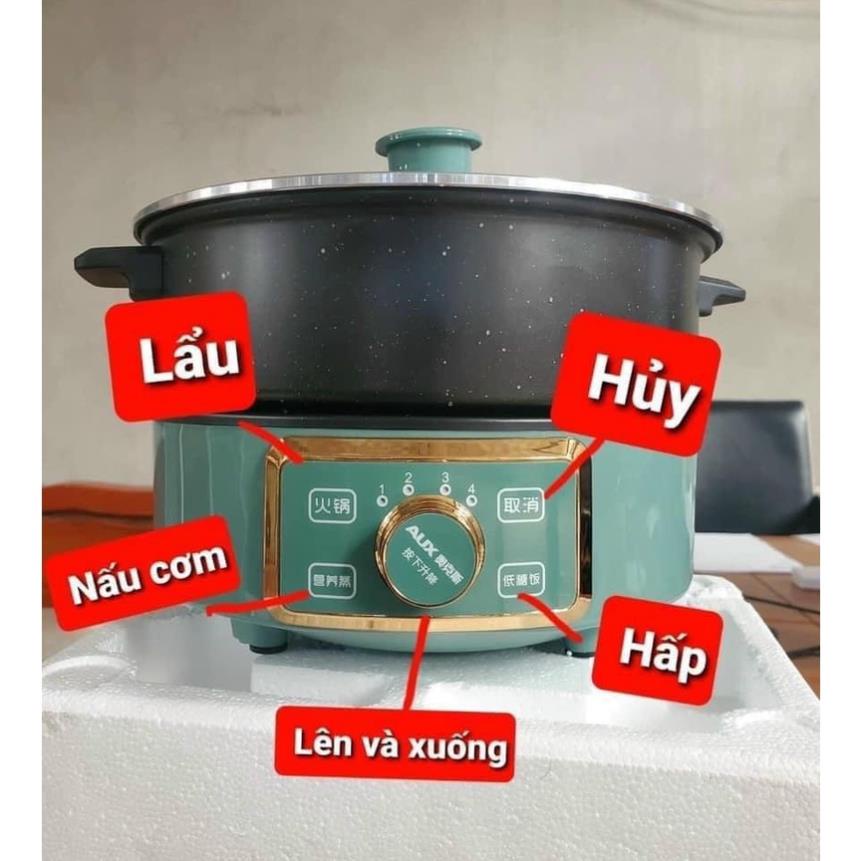 [SẴN HÀNG] LẨU THANG MÁY AUX 5L NỒI LẨU ĐA NĂNG THÔNG MINH.