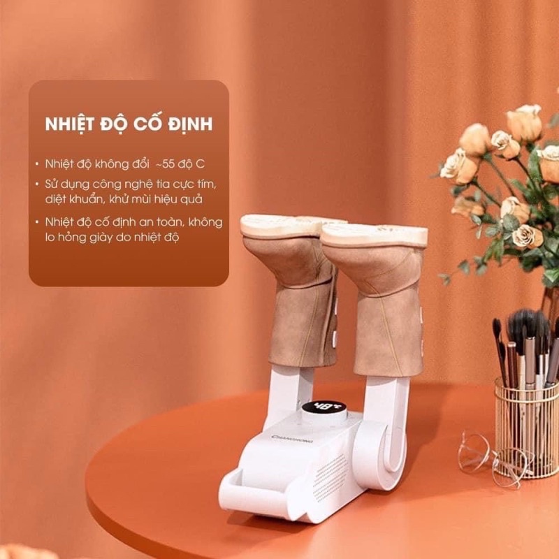 Máy Sấy Giày CHANGHONG, Làm Khô Khử Mùi Hôi Tất Vớ, Diệt Vi Khuẩn bằng tia UV Cho Giày Của Bạn, Siêu Nhanh Khô - T7072
