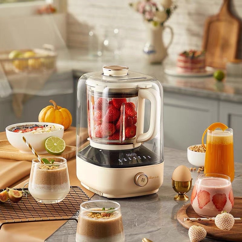 Máy Làm Sữa Đậu Nành BEAR PBJ-B06W1 / PBJ-B06K8 Chống Ồn Xanh/Trắng Chính Hãng-Bảo Hành 12 Tháng