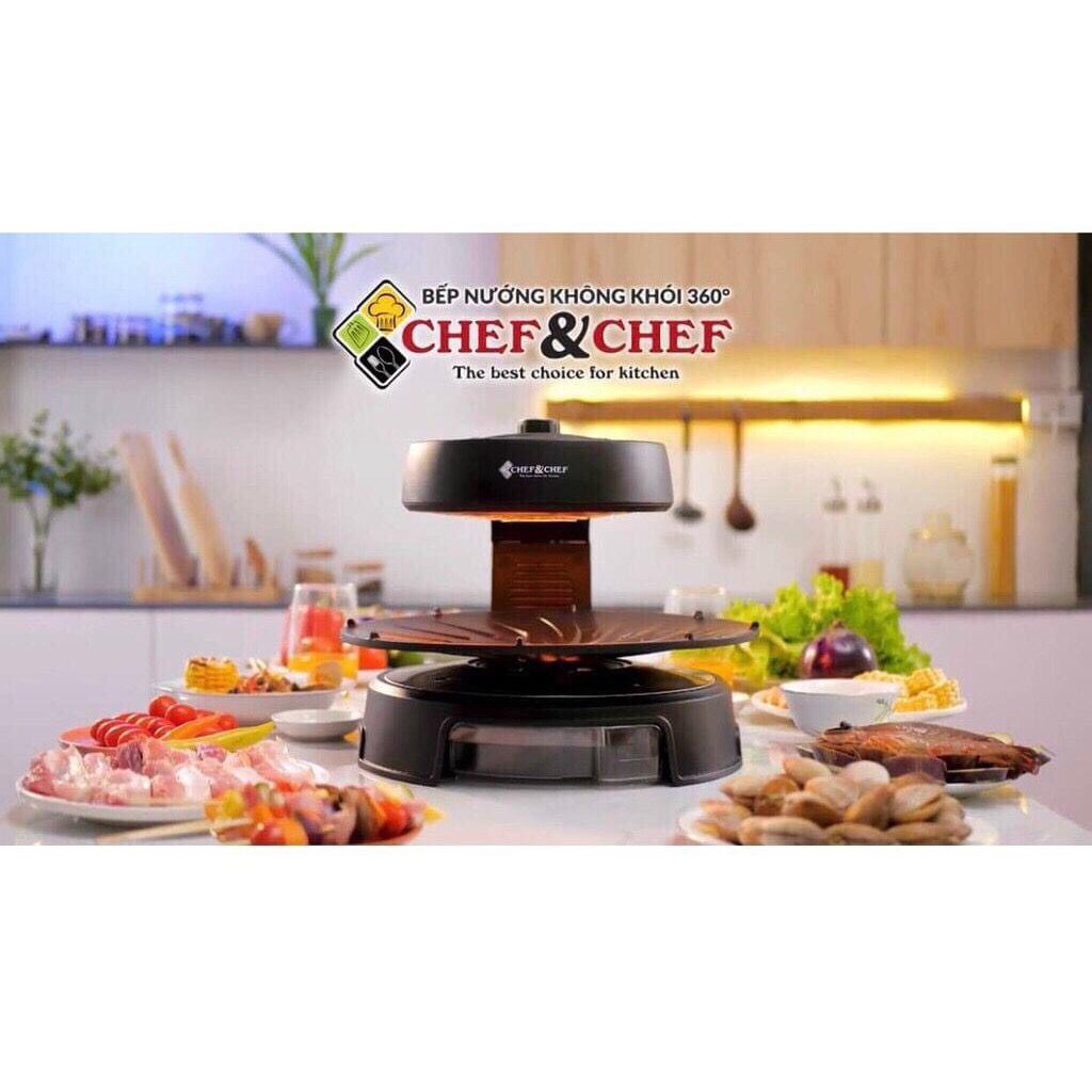 Bếp điện nướng Chef&Chef BBQ không khói Hàn Quốc