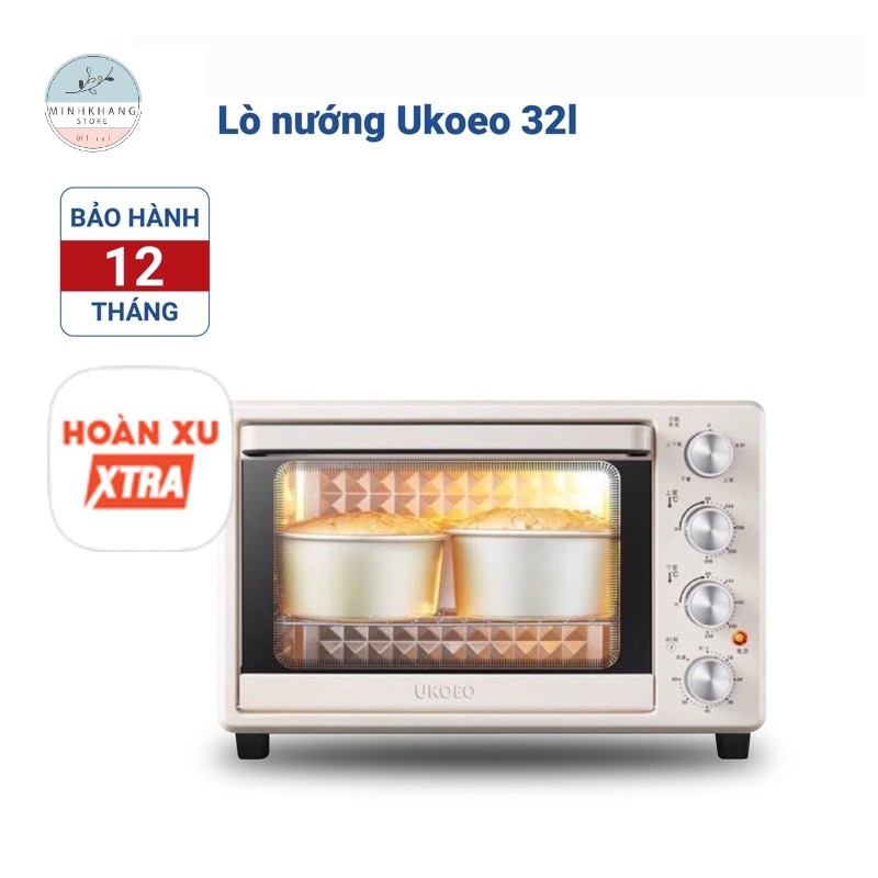 Lò Nướng UKOEO 32L Hàng Chính Hãng -Bảo Hành 12 Tháng