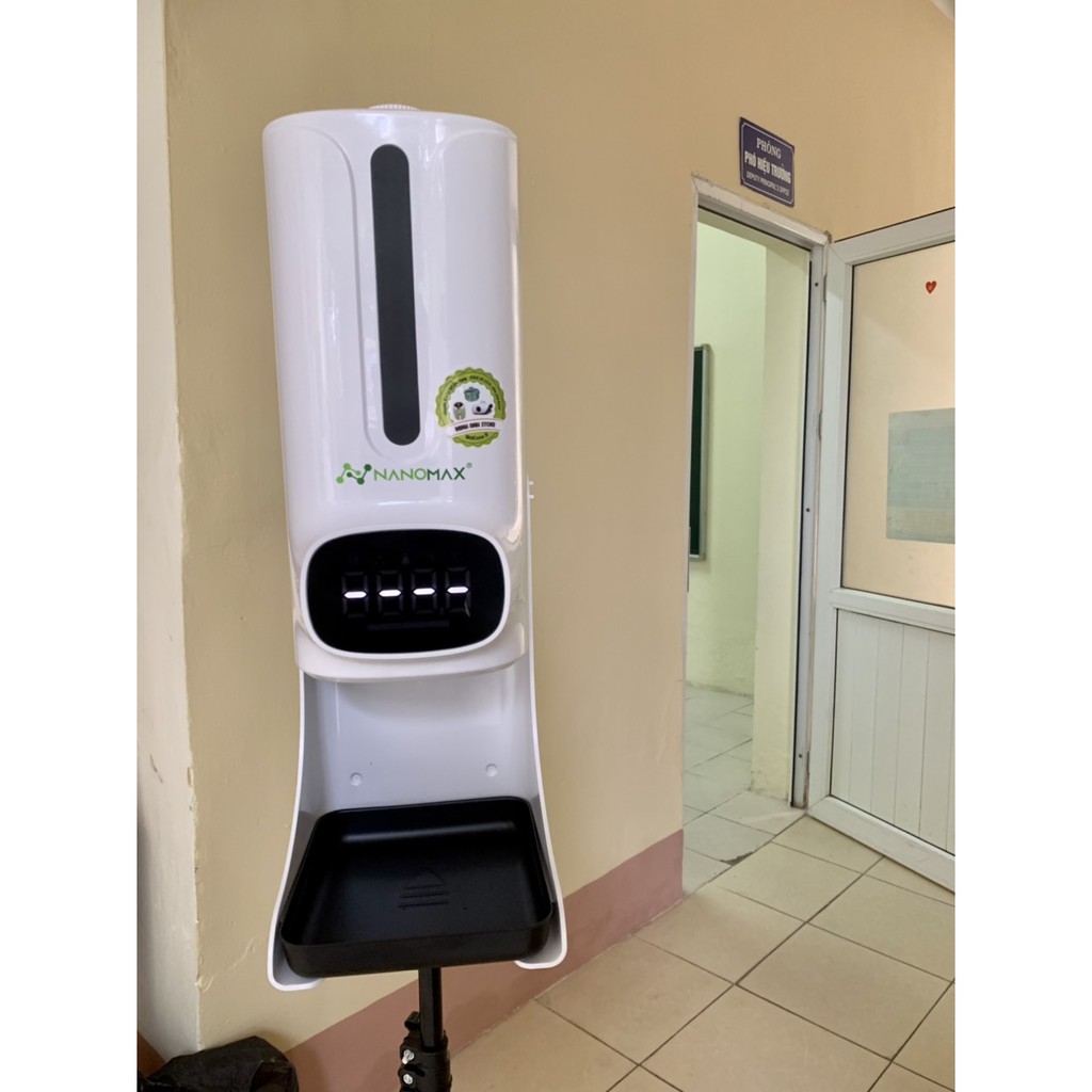 Máy khử khuẩn K9 pro plus  đo thân nhiệt tự động cảm ứng- máy sát khuẩn dùng trong mùa dịch