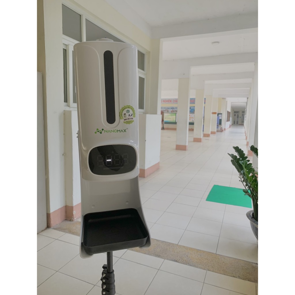 Máy khử khuẩn K9 pro plus  đo thân nhiệt tự động cảm ứng- máy sát khuẩn dùng trong mùa dịch