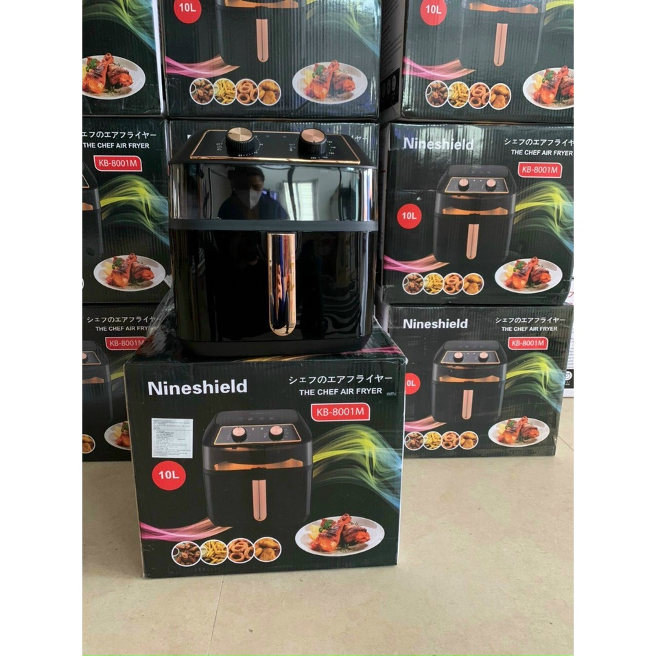 NỒI CHIÊN KHÔNG DẦU 12 l-12,5 l - KB-8001M (nồi điện tử).