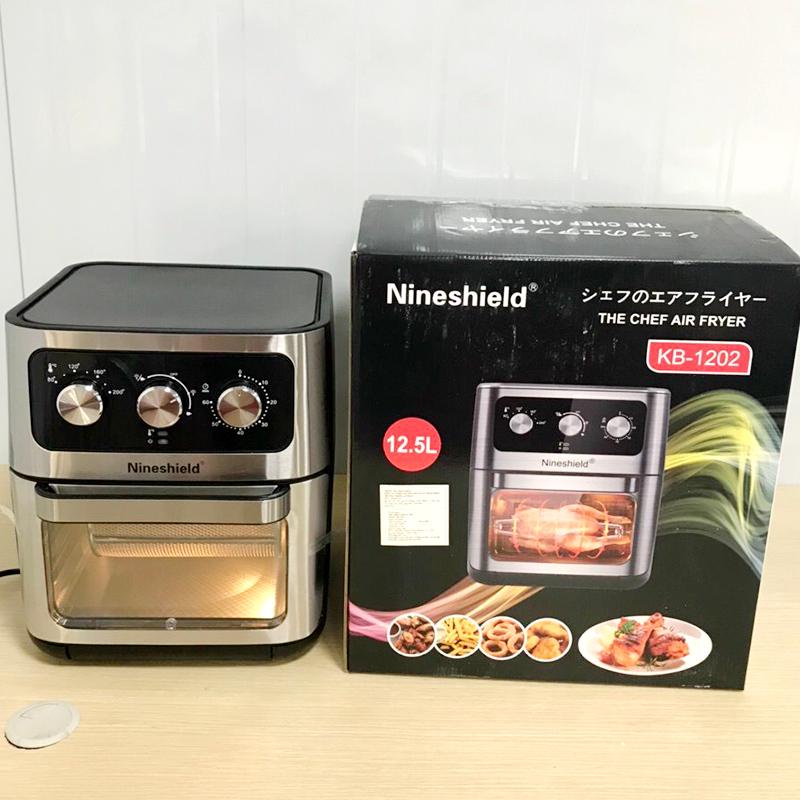 NỒI CHIÊN KHÔNG DẦU 12 l-12,5 l - KB-8001M (nồi điện tử).