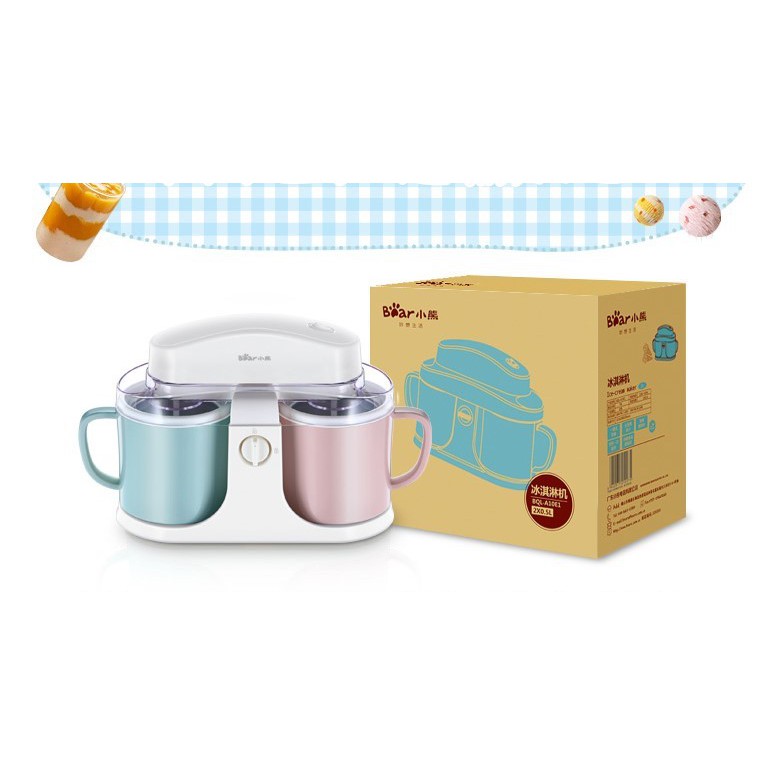 Máy làm kem mini 1Lít Bear hang cao cap -chat luong tuyet voi
