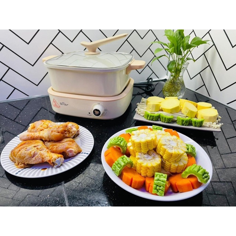 Nồi lẩu đa năng Bear 4 lít -7in1 - DHG - C 40 M1