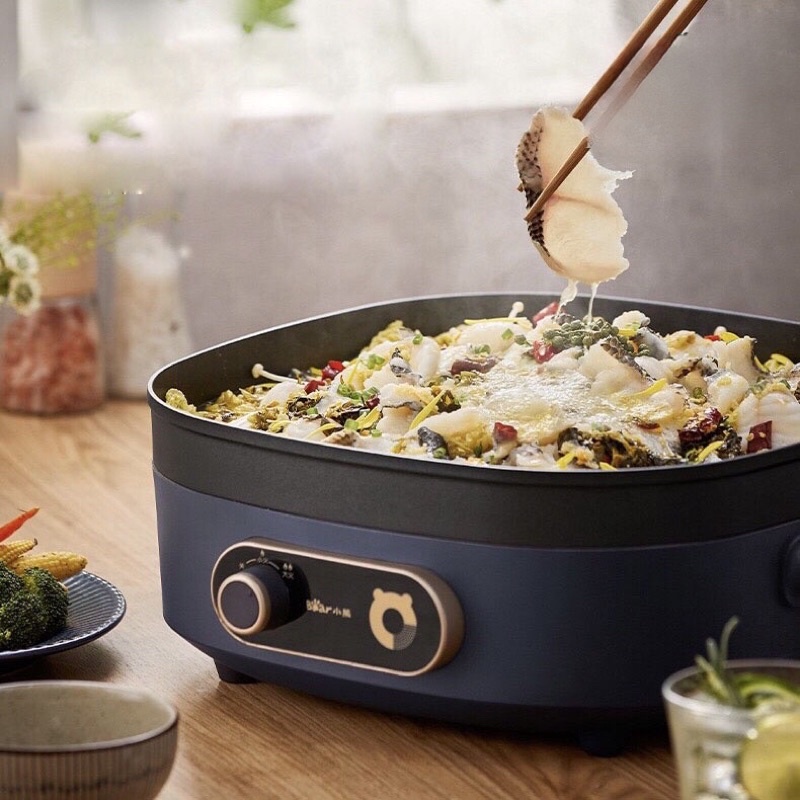 Nồi lẩu uyên ương 6L Bear DHG-B60R6.