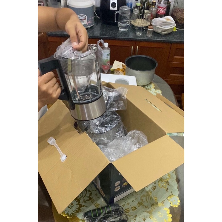 Máy Làm Sữa Hạt Nấu sữa Hạt Sharp xuất xứ THÁI LAN, Nhiều Chế Độ Xay -Gia Dụng Gia Đinh .