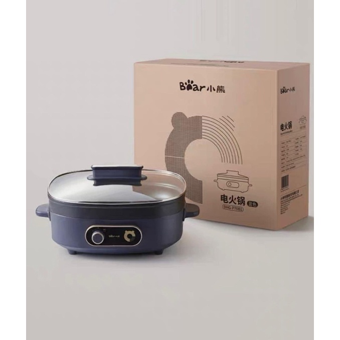 [Chính hãng] Nồi lẩu điện đa năng chống dính BEAR 7L/ DHG - P70B1 cao cấp bảo hành 12 tháng