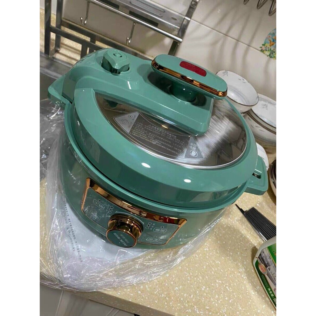 Nồi áp suất lẩu BẢN TIẾNG vIỆT 4 lit, nướng,hầm cháo, hầm xương củ quả, hầm thịt... đa năng, tinh tế sang .g.