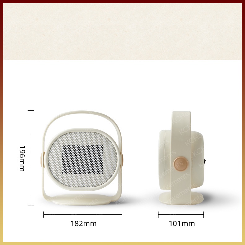 [SẴN] Quạt Sưởi Mini Để Bàn Bear,Tiết Kiệm Điện, 500W, KC Home, BH 06 Tháng 5.0