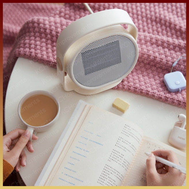 [SẴN] Quạt Sưởi Mini Để Bàn Bear,Tiết Kiệm Điện, 500W, KC Home, BH 06 Tháng 5.0
