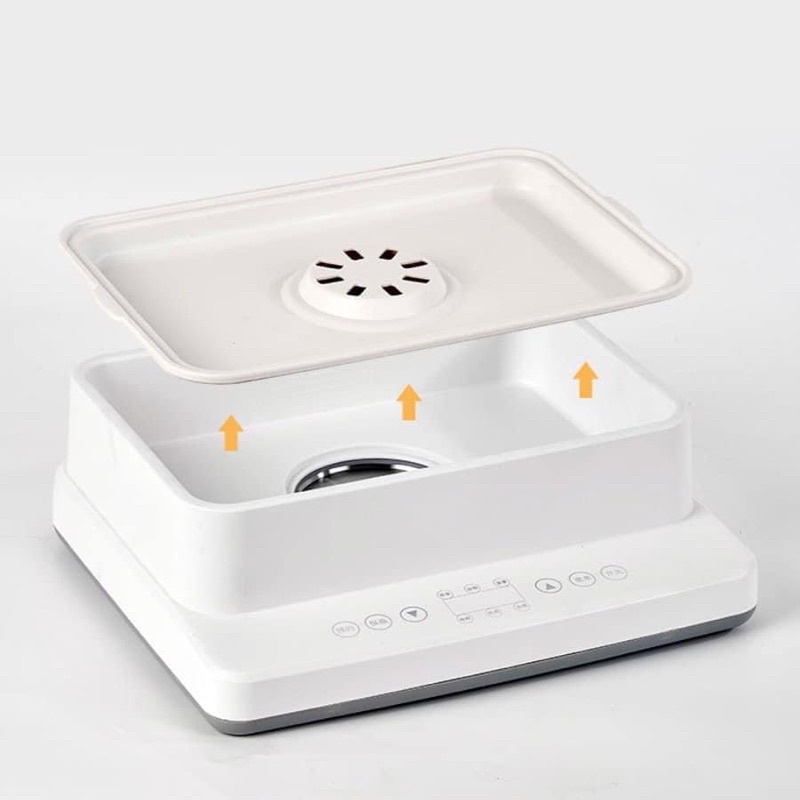 Nồi hấp đa năng 3 tầng Donron dung tích 20L-Hàng có sẵn-Bh 12 tháng
