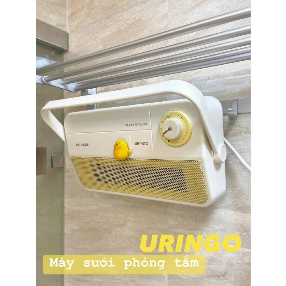 Máy sưởi tích hợp quạt mát mùa hè 2in1 URINGO