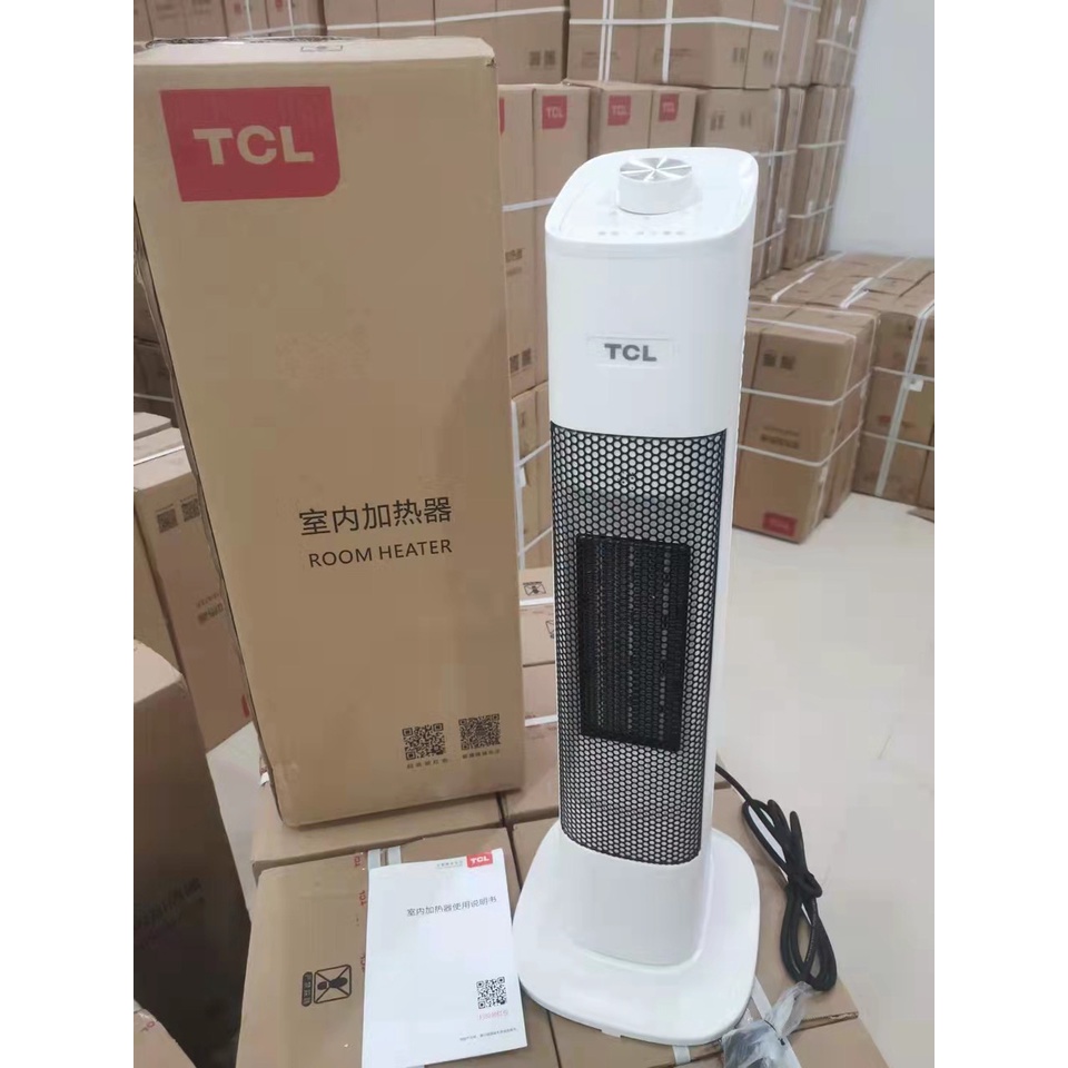 Máy sưởi đứng - Quạt sưởi đứng TCL, làm ấm nhanh, có thể xoay 120 độ, an toàn cho gia đình mùa Đông lạnh giá
