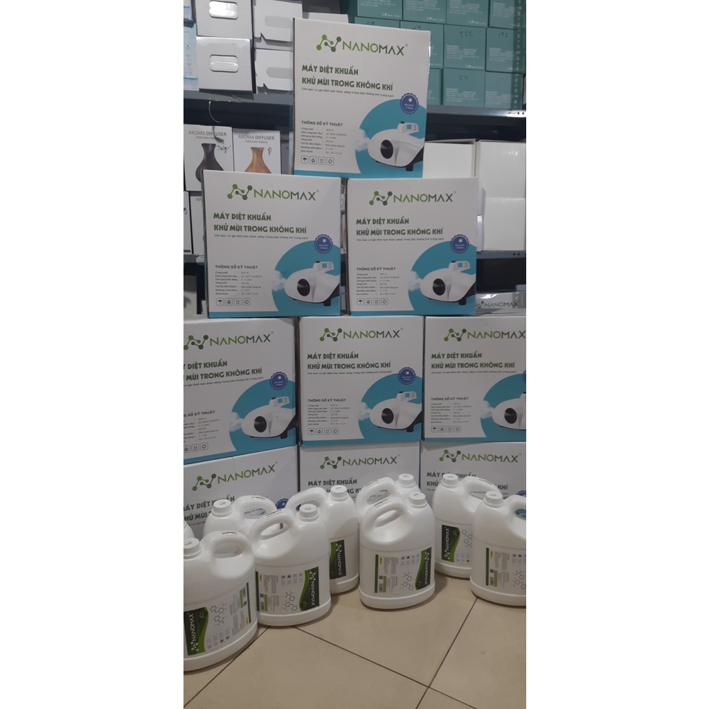Máy khử khuẩn chính hãng Nanomax🔥 sử dụng công nghệ NANO loại bỏ mùi hôi, ẩm mốc trong nhà, ô tô, văn phòng 🔥Bảo hành 1