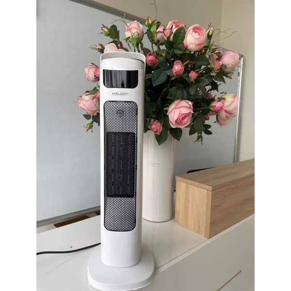Quạt sưởi chính hãng Melody, Đèn sưởi cao cấp,làm ấm nhanh chóng,góc xoay 120 độ toả nhiệt đều, 2000W BH 24 tháng