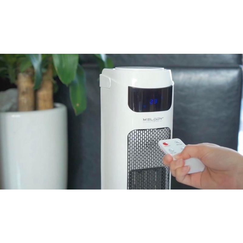 Quạt sưởi chính hãng Melody, Đèn sưởi cao cấp,làm ấm nhanh chóng,góc xoay 120 độ toả nhiệt đều, 2000W BH 24 tháng